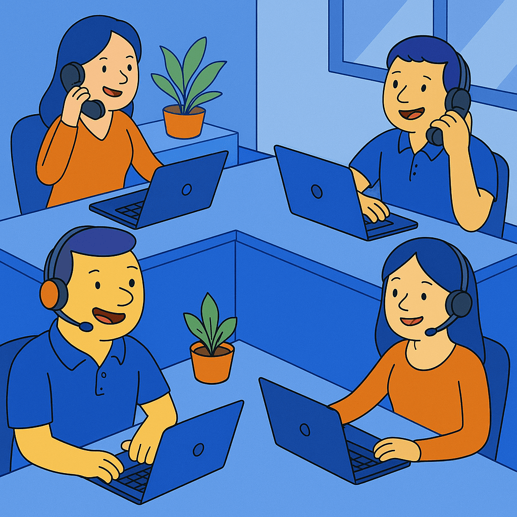 BlueAgent AI Voice Agent Dashboard